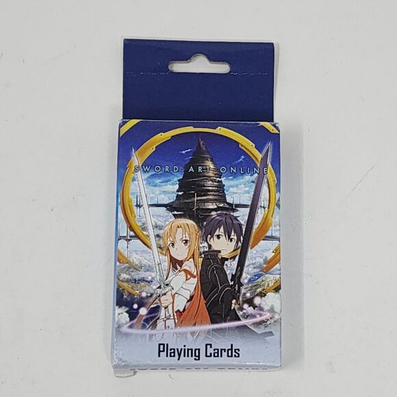 Sword Art Online 52 Playing Card Poker Game Playing Deck Print - Picture 1 of 8